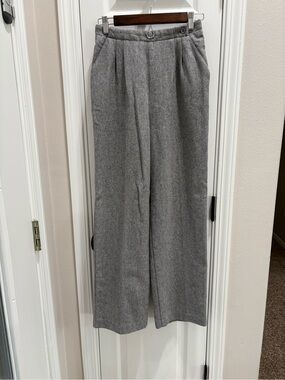 West Coast Connection Gray High-Waist Trousers